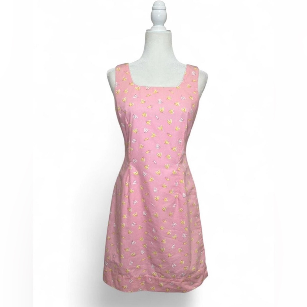 Rare vintage Lilly Pulitzer Pink Fire fly/ Lightening Bug Glow In the dark print